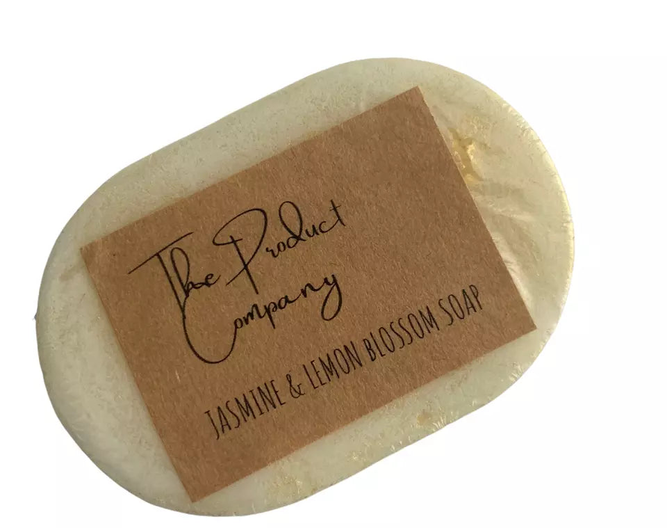 Moisturising Handmade Jasmine & Lemon Blossom Soap Bar – Natural & Vegan